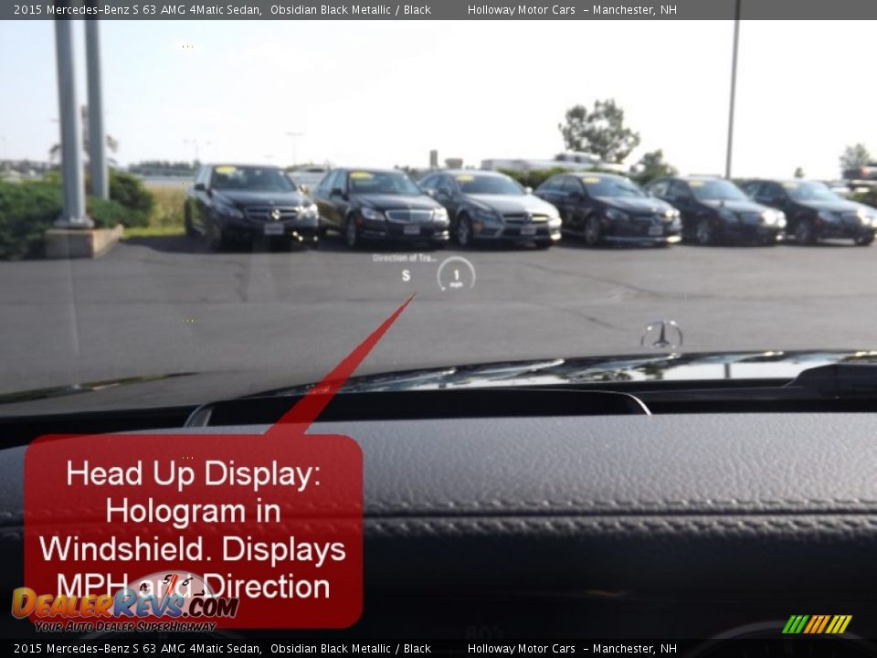 2015 Mercedes-Benz S 63 AMG 4Matic Sedan Obsidian Black Metallic / Black Photo #19