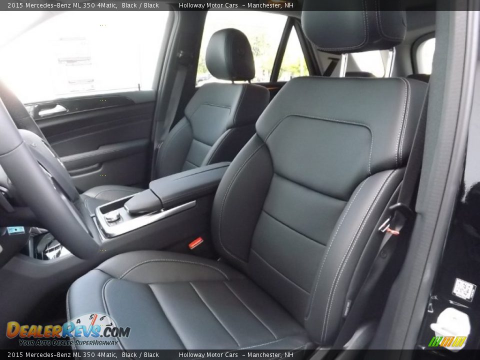 Front Seat of 2015 Mercedes-Benz ML 350 4Matic Photo #10