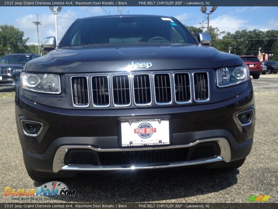 2015 Jeep Grand Cherokee Limited 4x4 Maximum Steel Metallic / Black Photo #2