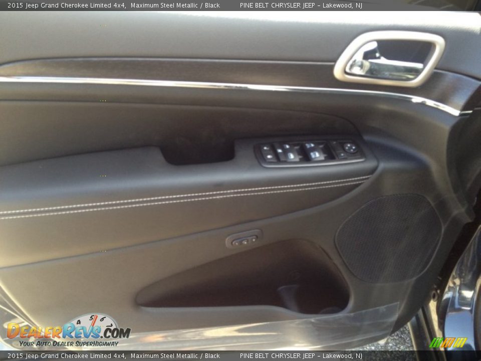 2015 Jeep Grand Cherokee Limited 4x4 Maximum Steel Metallic / Black Photo #8