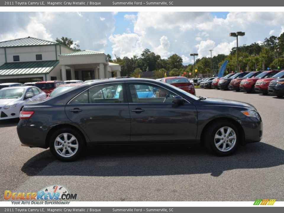 2011 Toyota Camry LE Magnetic Gray Metallic / Bisque Photo #2