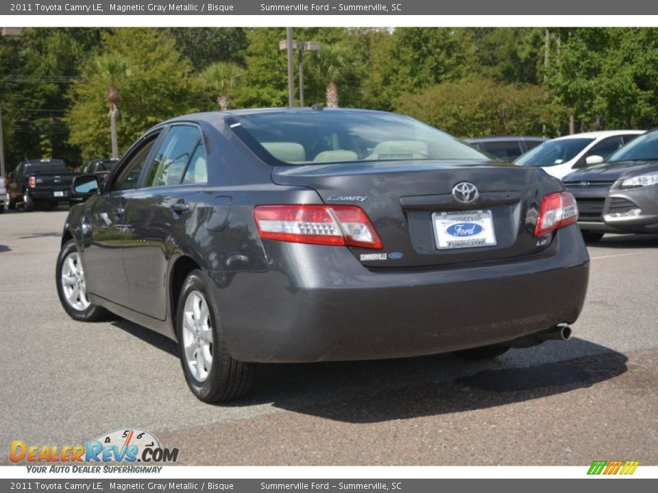 2011 Toyota Camry LE Magnetic Gray Metallic / Bisque Photo #5