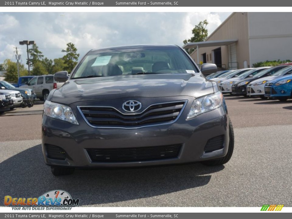2011 Toyota Camry LE Magnetic Gray Metallic / Bisque Photo #8