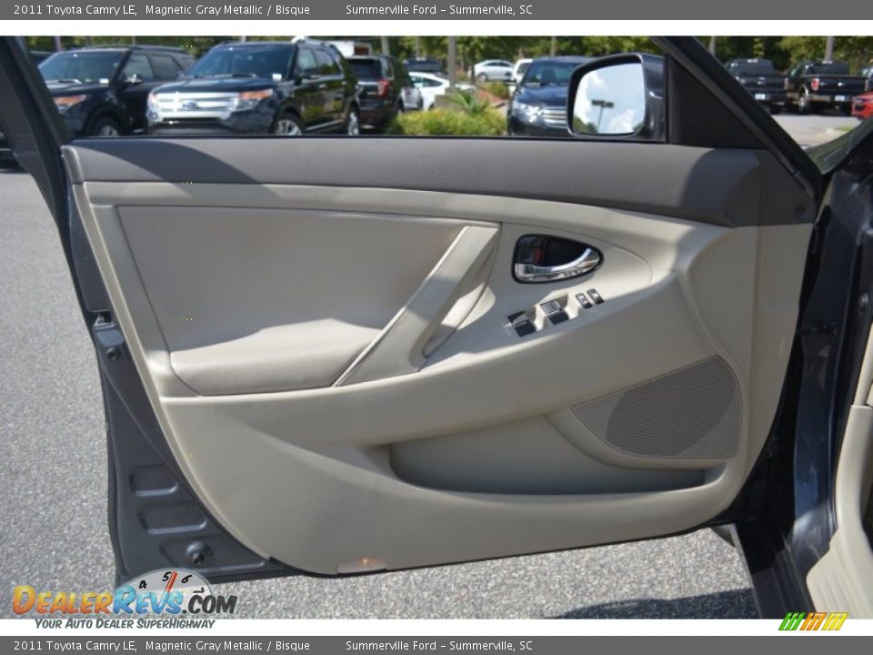 2011 Toyota Camry LE Magnetic Gray Metallic / Bisque Photo #15