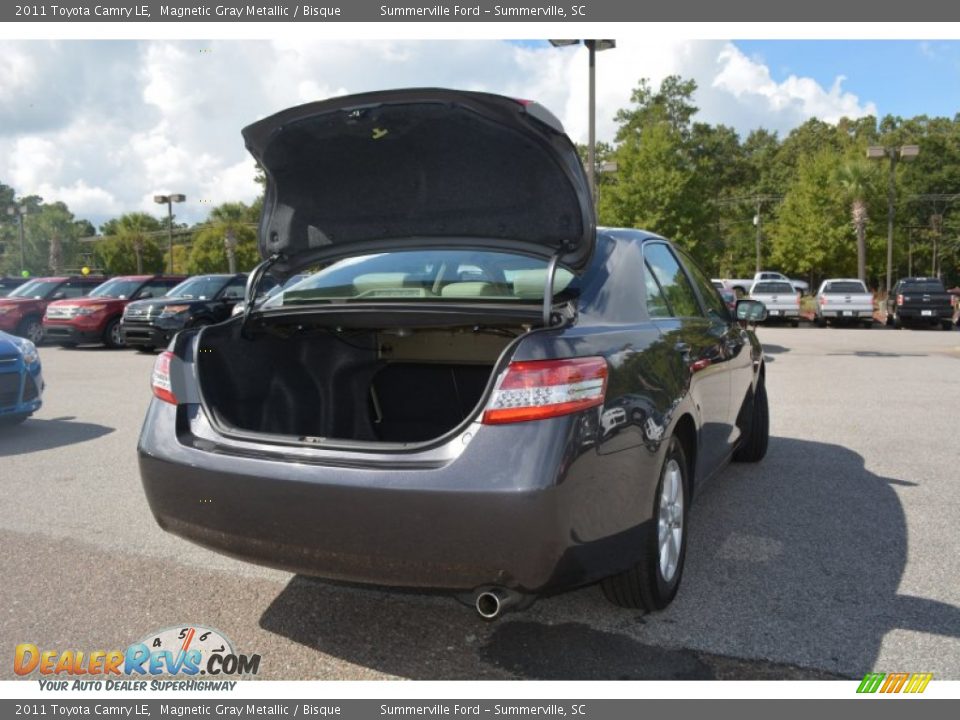 2011 Toyota Camry LE Magnetic Gray Metallic / Bisque Photo #22