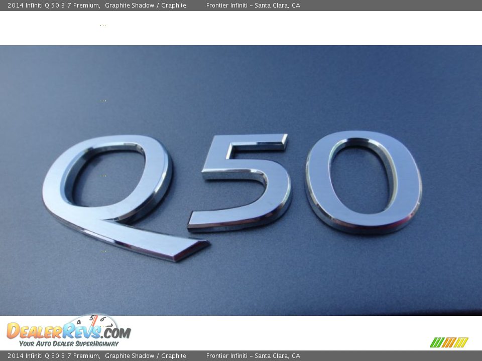 2014 Infiniti Q 50 3.7 Premium Graphite Shadow / Graphite Photo #22
