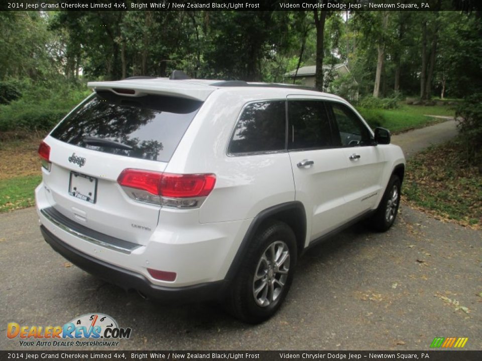 2014 Jeep Grand Cherokee Limited 4x4 Bright White / New Zealand Black/Light Frost Photo #2