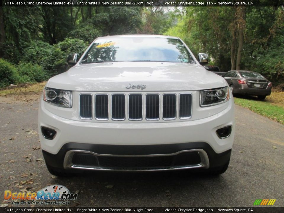 2014 Jeep Grand Cherokee Limited 4x4 Bright White / New Zealand Black/Light Frost Photo #7