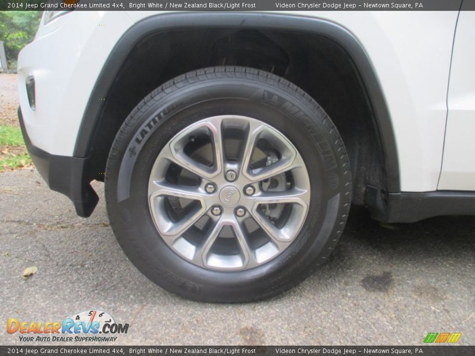 2014 Jeep Grand Cherokee Limited 4x4 Bright White / New Zealand Black/Light Frost Photo #13