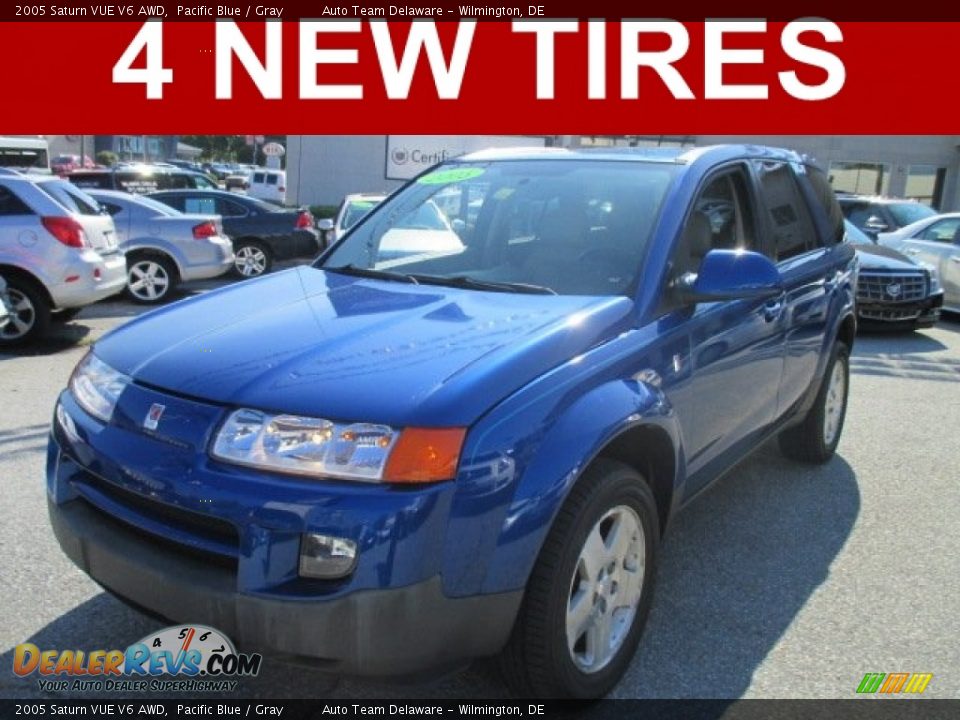 2005 Saturn VUE V6 AWD Pacific Blue / Gray Photo #1