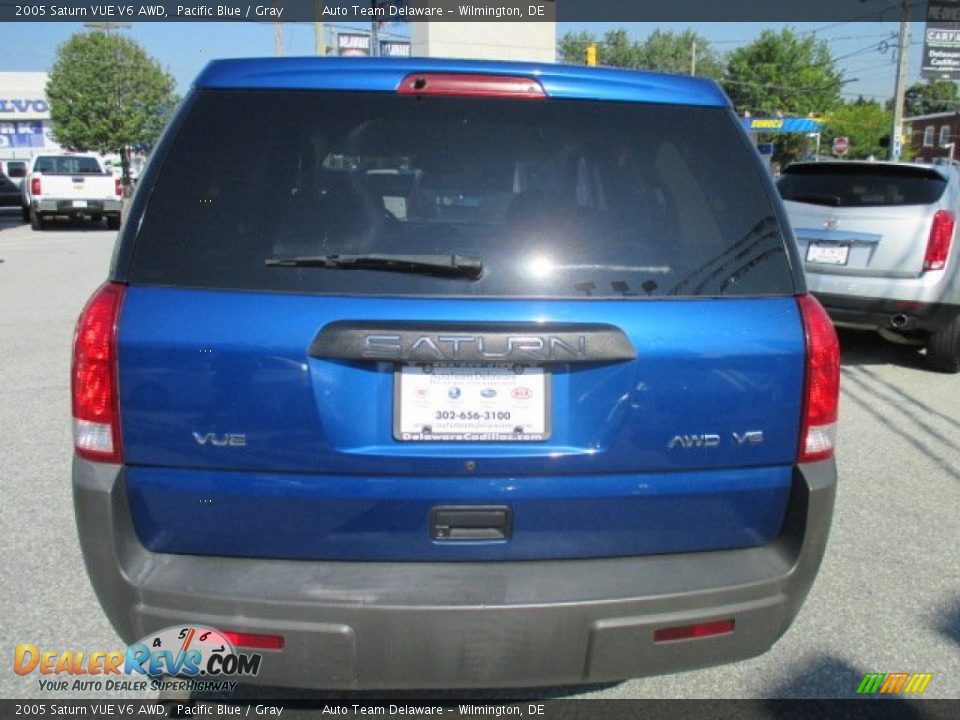 2005 Saturn VUE V6 AWD Pacific Blue / Gray Photo #4