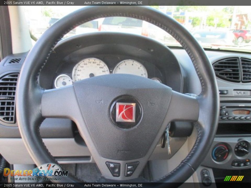2005 Saturn VUE V6 AWD Pacific Blue / Gray Photo #11
