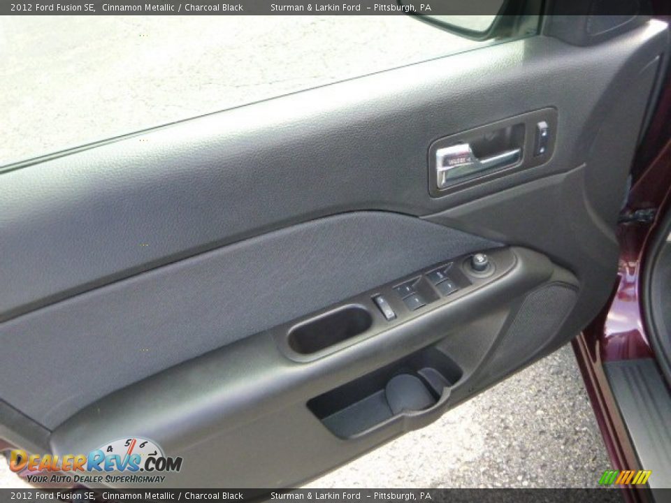 2012 Ford Fusion SE Cinnamon Metallic / Charcoal Black Photo #11
