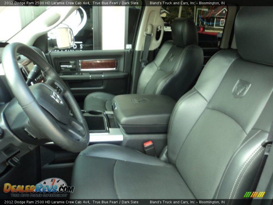 2012 Dodge Ram 2500 HD Laramie Crew Cab 4x4 True Blue Pearl / Dark Slate Photo #5