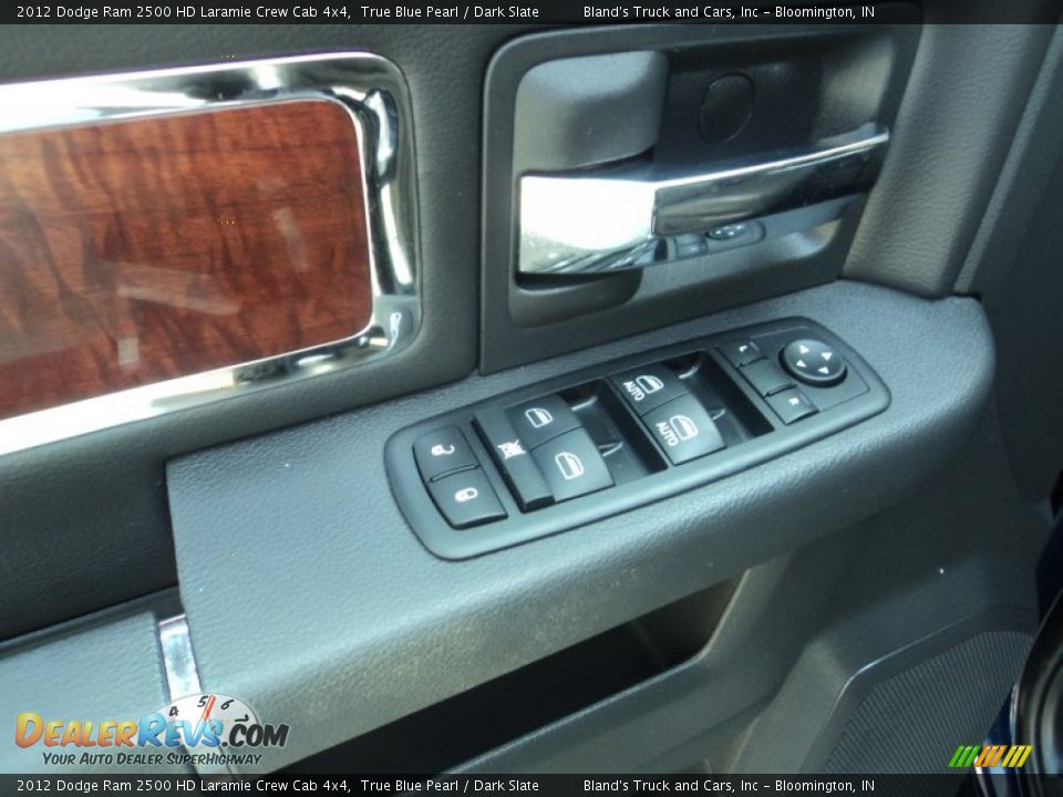 2012 Dodge Ram 2500 HD Laramie Crew Cab 4x4 True Blue Pearl / Dark Slate Photo #8