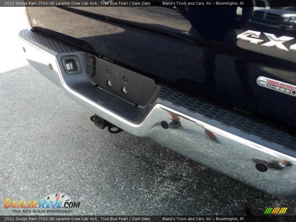 2012 Dodge Ram 2500 HD Laramie Crew Cab 4x4 True Blue Pearl / Dark Slate Photo #35