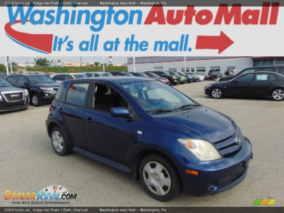 2004 Scion xA Indigo Ink Pearl / Dark Charcoal Photo #1