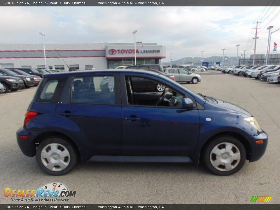 2004 Scion xA Indigo Ink Pearl / Dark Charcoal Photo #2