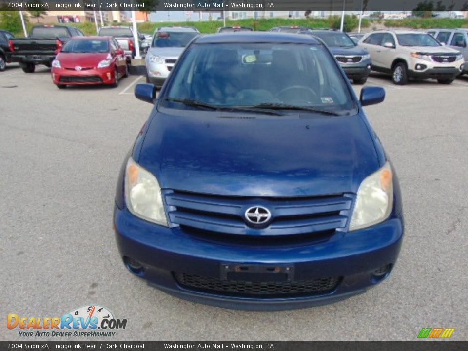 2004 Scion xA Indigo Ink Pearl / Dark Charcoal Photo #3