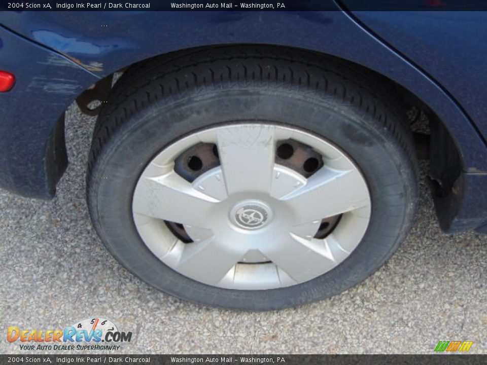 2004 Scion xA Indigo Ink Pearl / Dark Charcoal Photo #8