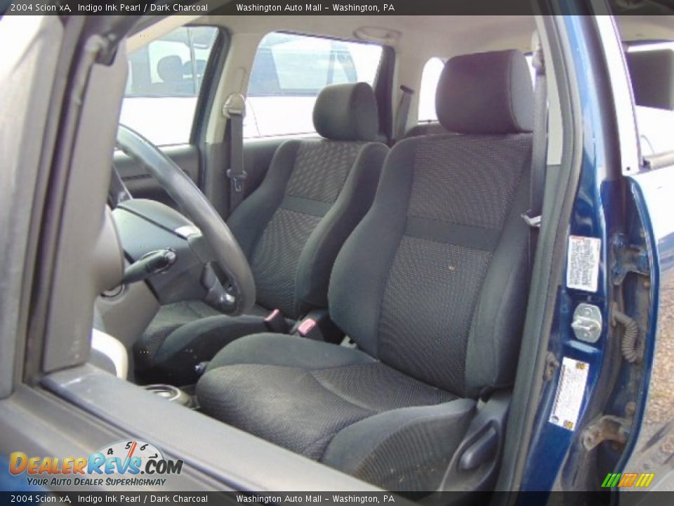 2004 Scion xA Indigo Ink Pearl / Dark Charcoal Photo #10