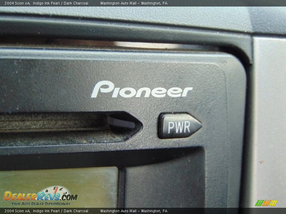 2004 Scion xA Indigo Ink Pearl / Dark Charcoal Photo #12