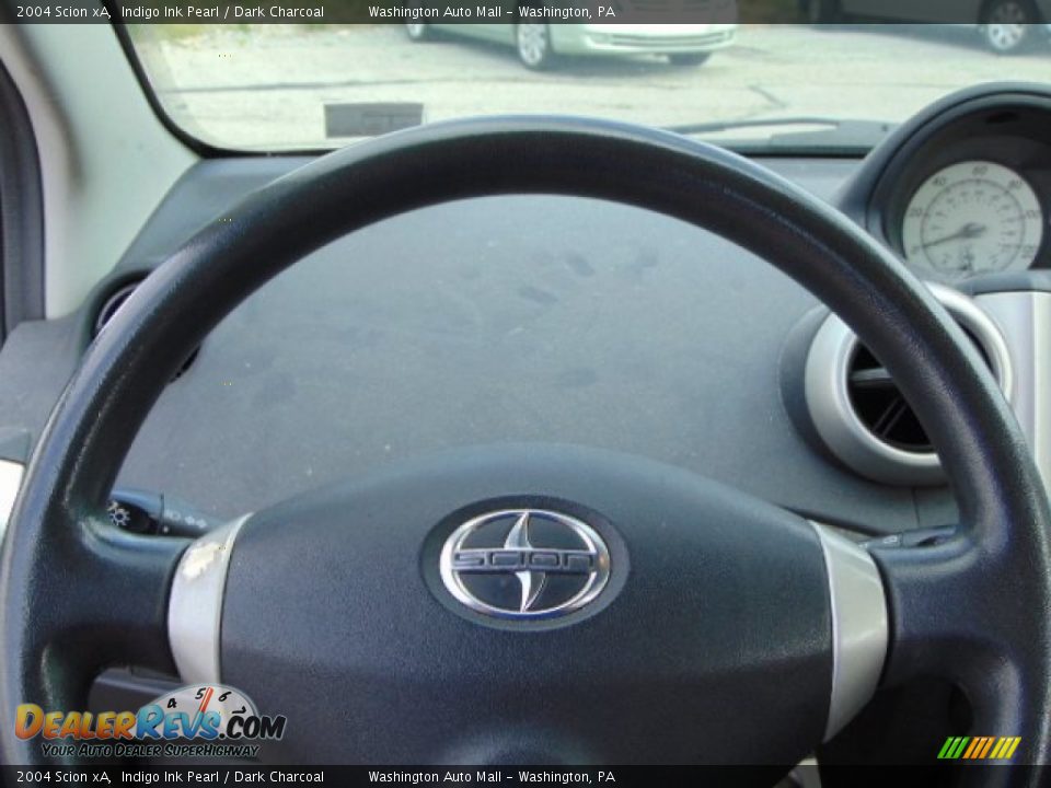 2004 Scion xA Indigo Ink Pearl / Dark Charcoal Photo #15