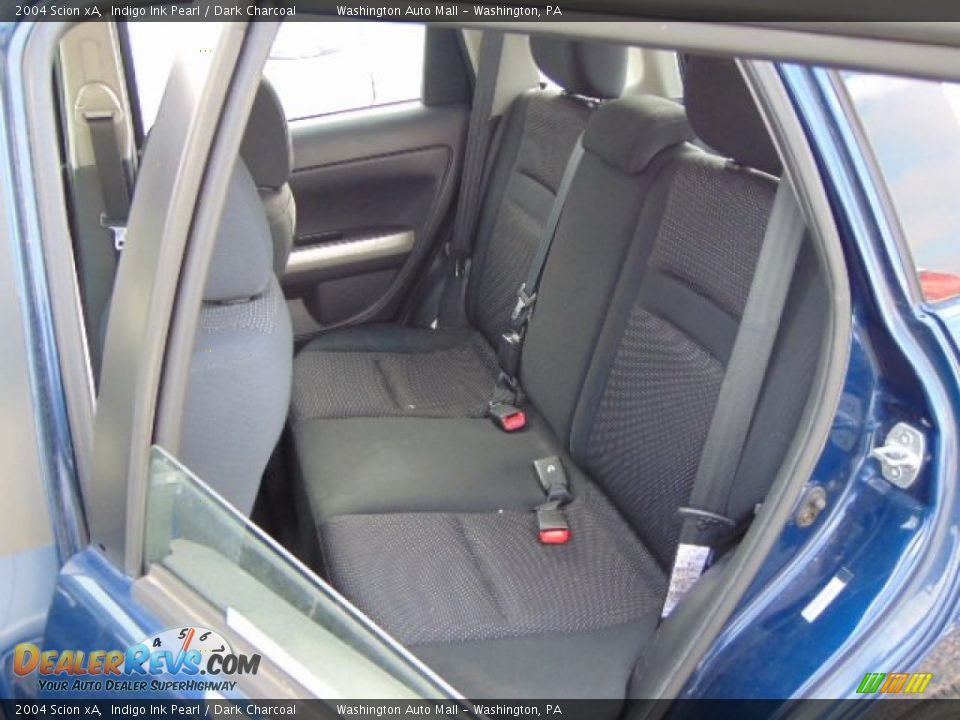 2004 Scion xA Indigo Ink Pearl / Dark Charcoal Photo #17