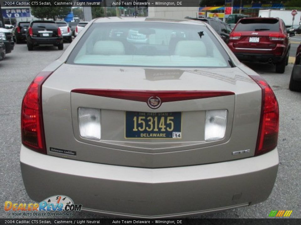 2004 Cadillac CTS Sedan Cashmere / Light Neutral Photo #5