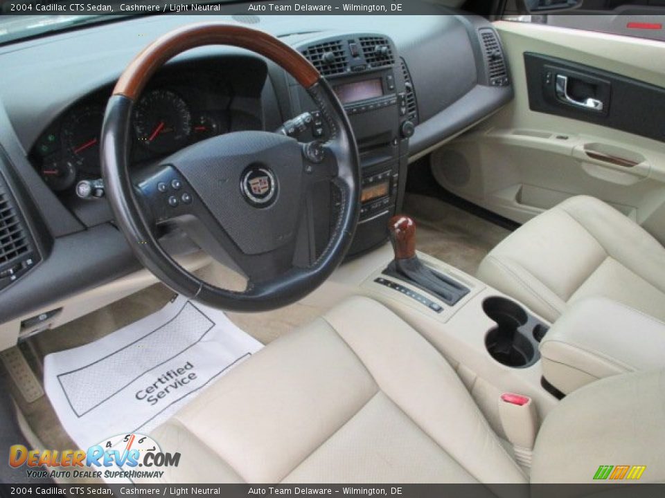 Light Neutral Interior - 2004 Cadillac CTS Sedan Photo #11