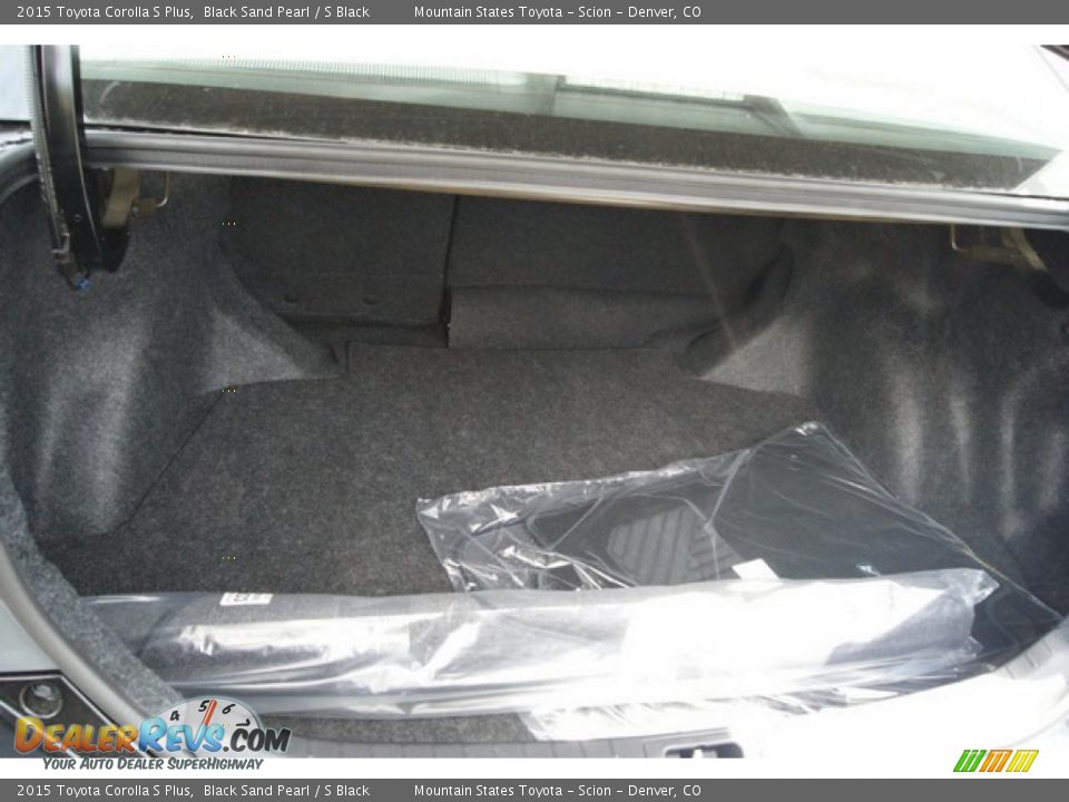 2015 Toyota Corolla S Plus Black Sand Pearl / S Black Photo #8