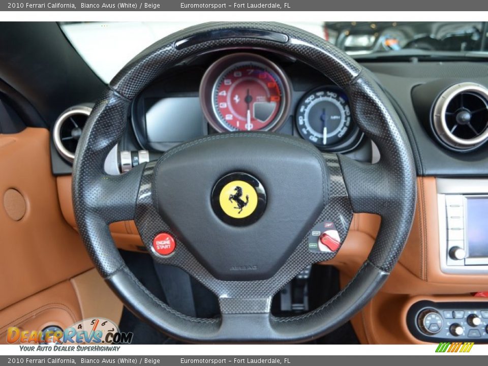 2010 Ferrari California  Steering Wheel Photo #39