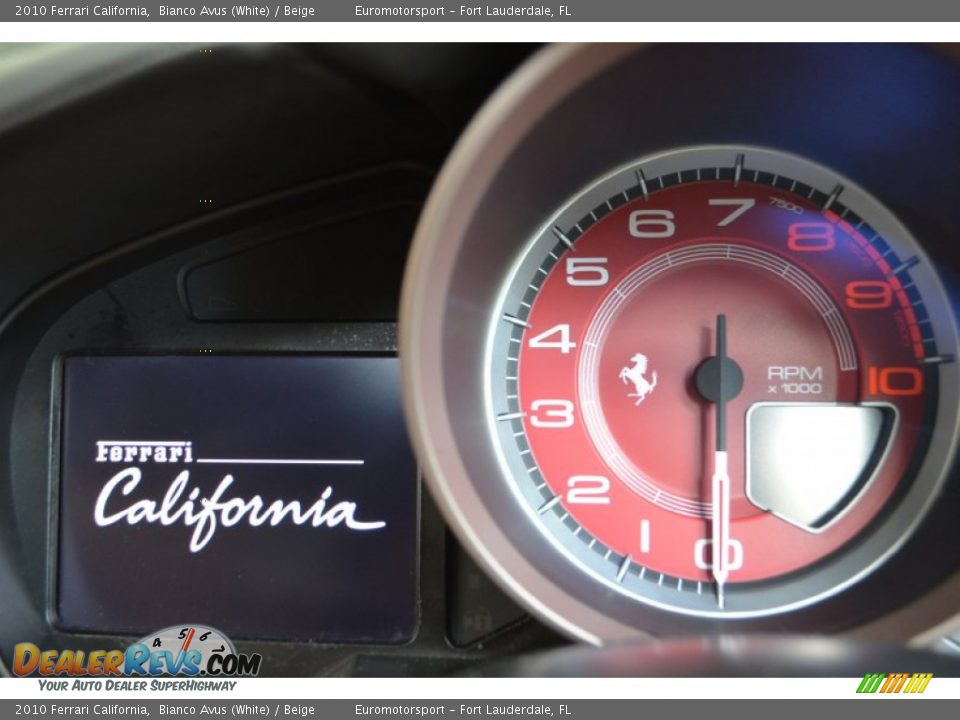 2010 Ferrari California  Gauges Photo #47