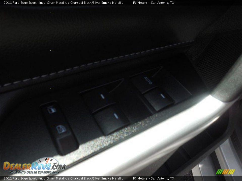 2011 Ford Edge Sport Ingot Silver Metallic / Charcoal Black/Silver Smoke Metallic Photo #19