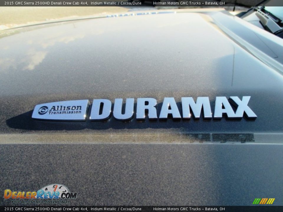 2015 GMC Sierra 2500HD Denali Crew Cab 4x4 Iridium Metallic / Cocoa/Dune Photo #4
