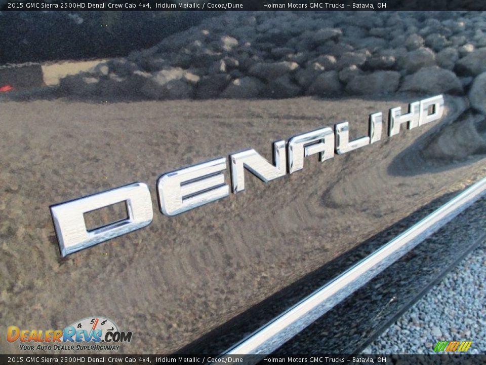 2015 GMC Sierra 2500HD Denali Crew Cab 4x4 Iridium Metallic / Cocoa/Dune Photo #5