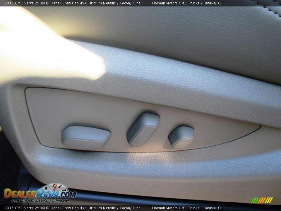 2015 GMC Sierra 2500HD Denali Crew Cab 4x4 Iridium Metallic / Cocoa/Dune Photo #8