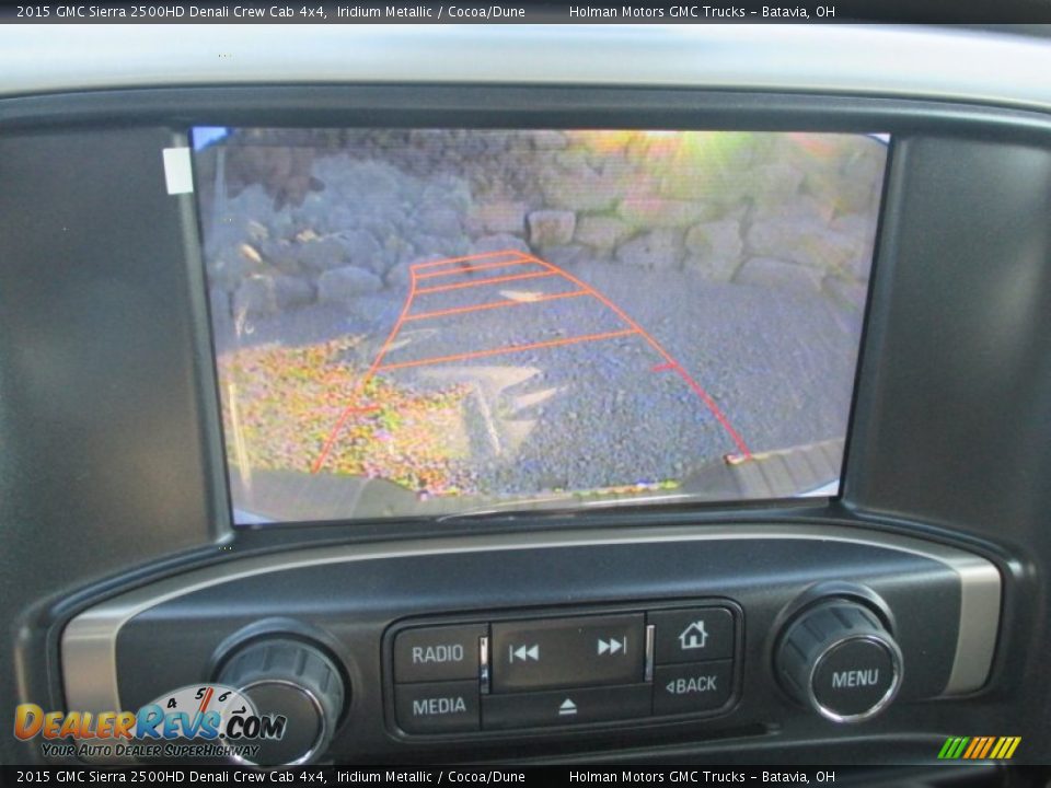 2015 GMC Sierra 2500HD Denali Crew Cab 4x4 Iridium Metallic / Cocoa/Dune Photo #14