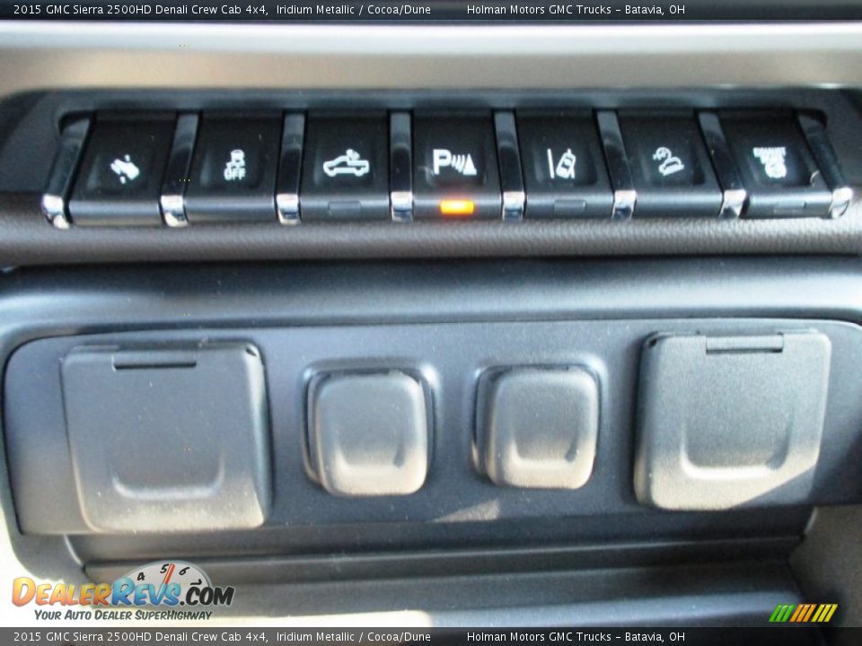 2015 GMC Sierra 2500HD Denali Crew Cab 4x4 Iridium Metallic / Cocoa/Dune Photo #18