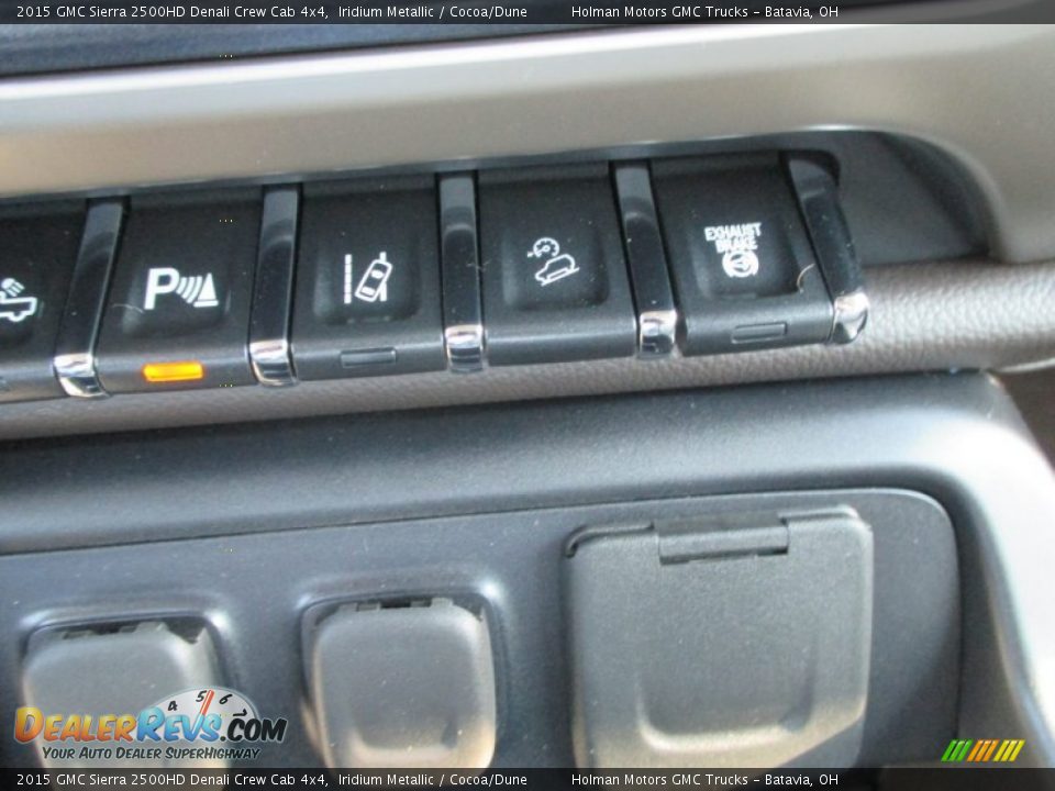 2015 GMC Sierra 2500HD Denali Crew Cab 4x4 Iridium Metallic / Cocoa/Dune Photo #19