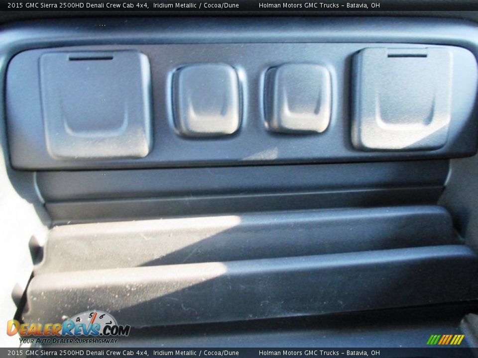 2015 GMC Sierra 2500HD Denali Crew Cab 4x4 Iridium Metallic / Cocoa/Dune Photo #20