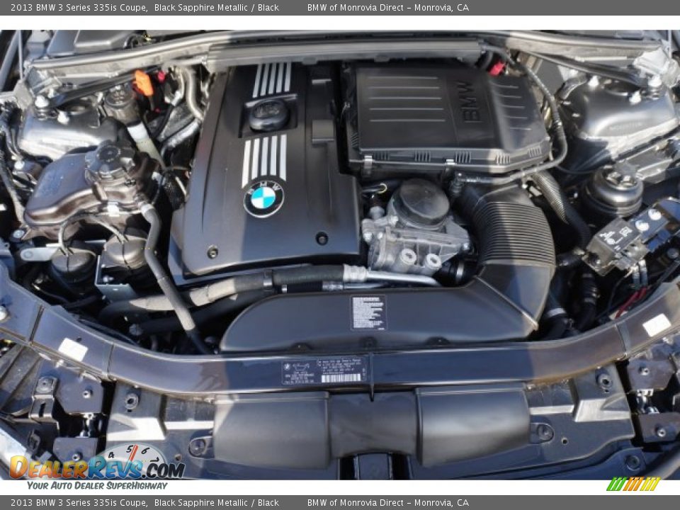 2013 BMW 3 Series 335is Coupe 3.0 Liter DI TwinPower Turbocharged DOHC 24-Valve VVT Inline 6 Cylinder Engine Photo #20