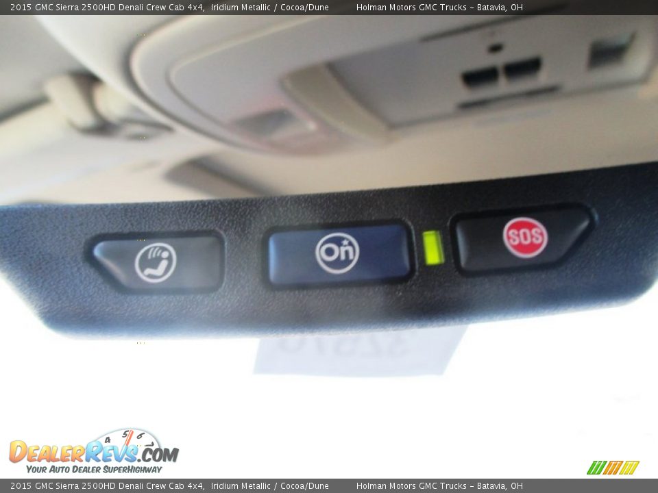 2015 GMC Sierra 2500HD Denali Crew Cab 4x4 Iridium Metallic / Cocoa/Dune Photo #30