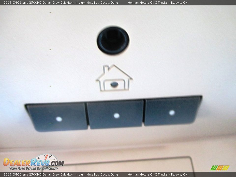 2015 GMC Sierra 2500HD Denali Crew Cab 4x4 Iridium Metallic / Cocoa/Dune Photo #31