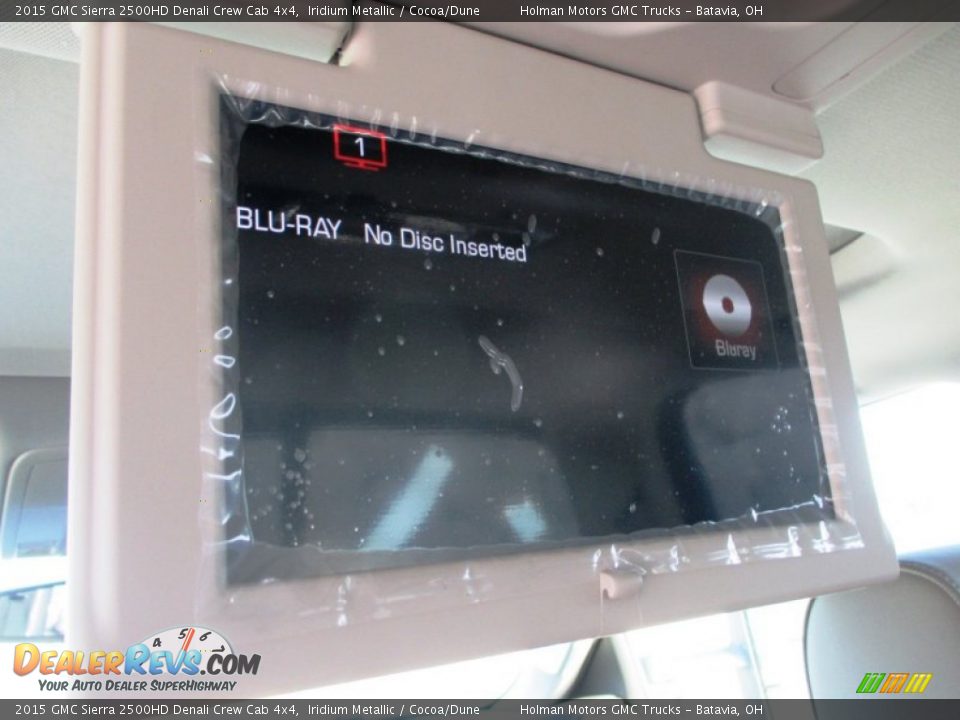2015 GMC Sierra 2500HD Denali Crew Cab 4x4 Iridium Metallic / Cocoa/Dune Photo #36