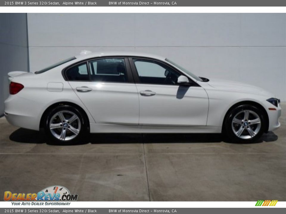 2015 BMW 3 Series 320i Sedan Alpine White / Black Photo #2
