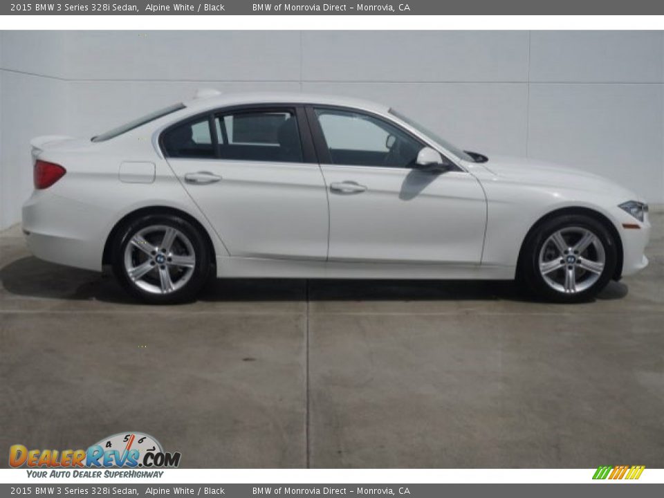 2015 BMW 3 Series 328i Sedan Alpine White / Black Photo #2