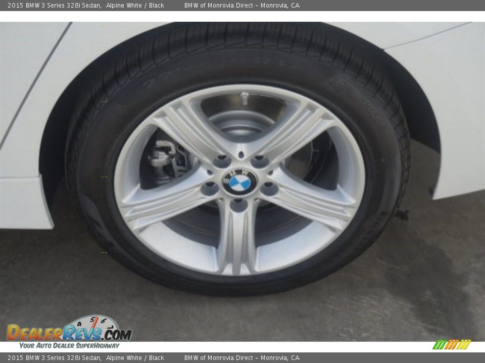 2015 BMW 3 Series 328i Sedan Alpine White / Black Photo #4