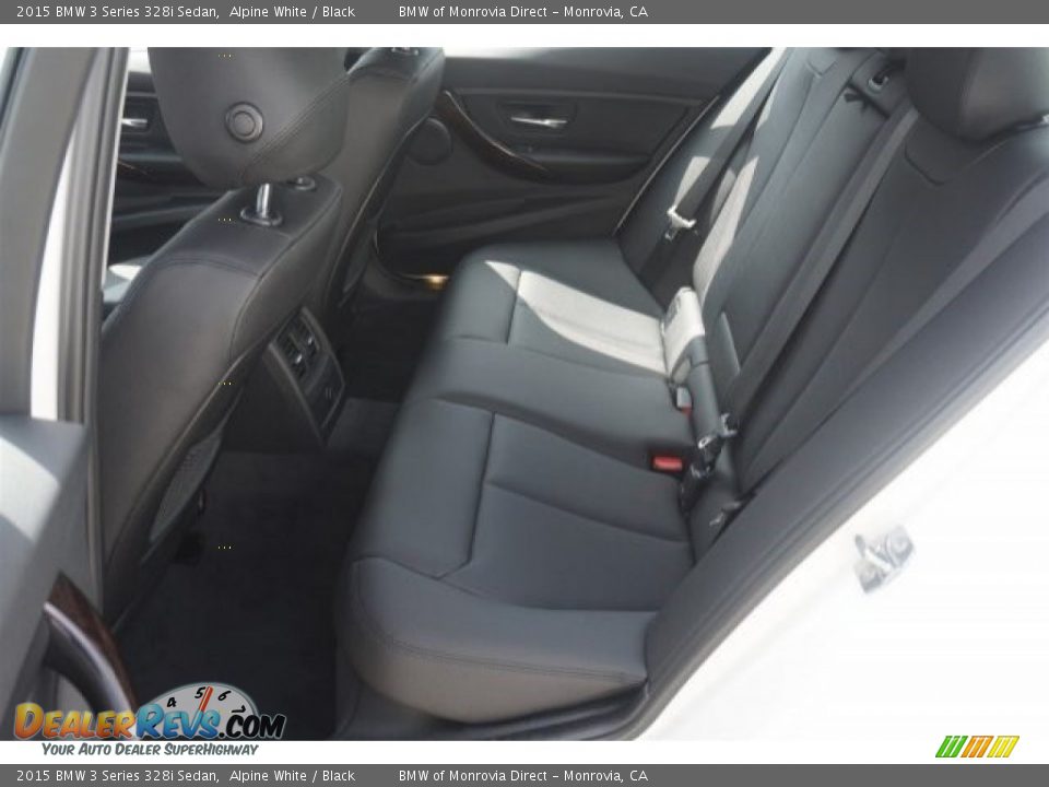 2015 BMW 3 Series 328i Sedan Alpine White / Black Photo #5