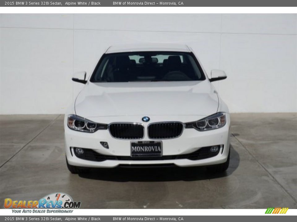 2015 BMW 3 Series 328i Sedan Alpine White / Black Photo #3